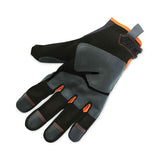 Proflex 810 Reinforced Utility Gloves, Black, Medium, Pair, Ships In 1-3 Business Days
