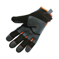 Proflex 810 Reinforced Utility Gloves, Black, 2x-large, Pair, Ships In 1-3 Business Days