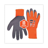 Proflex 7401 Coated Lightweight Winter Gloves, Orange, Large, Pair, Ships In 1-3 Business Days