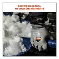 Proflex 7501 Coated Waterproof Winter Gloves, Gray, Small, Pair, Ships In 1-3 Business Days