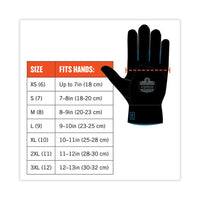 Proflex 7501 Coated Waterproof Winter Gloves, Gray, Large, Pair, Ships In 1-3 Business Days