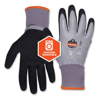 Proflex 7501 Coated Waterproof Winter Gloves, Gray, X-large, Pair, Ships In 1-3 Business Days