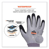 Proflex 7501 Coated Waterproof Winter Gloves, Gray, 2x-large, Pair, Ships In 1-3 Business Days