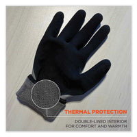 Proflex 7501 Coated Waterproof Winter Gloves, Gray, 2x-large, Pair, Ships In 1-3 Business Days