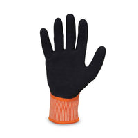 Proflex 7551 Ansi A5 Coated Waterproof Cr Gloves, Orange, Large, Pair, Ships In 1-3 Business Days