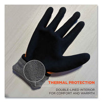 Proflex 7551 Ansi A5 Coated Waterproof Cr Gloves, Orange, X-large, Pair, Ships In 1-3 Business Days