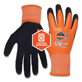 Proflex 7551 Ansi A5 Coated Waterproof Cr Gloves, Orange, X-large, Pair, Ships In 1-3 Business Days