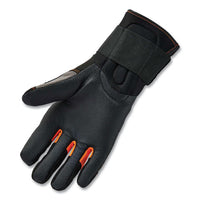 Proflex 9012 Certified Av Gloves + Wrist Support, Black, 2x-large, Pair, Ships In 1-3 Business Days