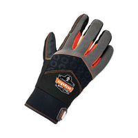 Proflex 9001 Full-finger Impact Gloves, Black, Small, Pair, Ships In 1-3 Business Days