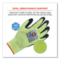 Proflex 7041-case Ansi A4 Nitrile Coated Cr Gloves, Lime, X-large, 144 Pairs/carton, Ships In 1-3 Business Days