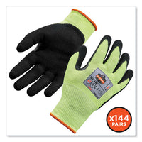 Proflex 7041-case Ansi A4 Nitrile Coated Cr Gloves, Lime, 2x-large, 144 Pairs/carton, Ships In 1-3 Business Days