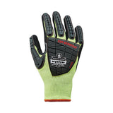 Proflex 7141 Ansi A4 Dir Nitrile-coated Cr Gloves, Lime, Medium, 72 Pairs/pack, Ships In 1-3 Business Days