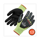 Proflex 7141 Ansi A4 Dir Nitrile-coated Cr Gloves, Lime, X-large, 72 Pairs/pack, Ships In 1-3 Business Days