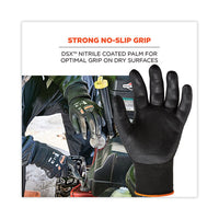 Proflex 7001 Nitrile-coated Gloves, Black, Large, 144 Pairs/pack, Ships In 1-3 Business Days