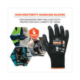 Proflex 7001 Nitrile-coated Gloves, Black, Large, 144 Pairs/pack, Ships In 1-3 Business Days