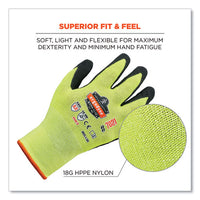 Proflex 7021-case Hi-vis Nitrile Coated Cr Gloves, Lime, Medium, 144 Pairs/carton, Ships In 1-3 Business Days