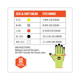 Proflex 7022 Ansi A2 Coated Cr Gloves Dsx, Lime, Large, 144 Pairs/pack, Ships In 1-3 Business Days