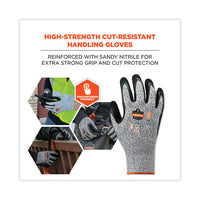 Proflex 7031 Ansi A3 Nitrile-coated Cr Gloves, Gray, Large, 144 Pairs/carton, Ships In 1-3 Business Days