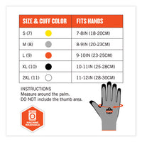 Proflex 7031-case Ansi A3 Nitrile-coated Cr Gloves, Gray, 2x-large, 144 Pairs/carton, Ships In 1-3 Business Days