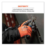 Proflex 7401-case Coated Lightweight Winter Gloves, Orange, 2x-large, 144 Pairs/carton, Ships In 1-3 Business Days