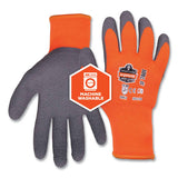 Proflex 7401-case Coated Lightweight Winter Gloves, Orange, 2x-large, 144 Pairs/carton, Ships In 1-3 Business Days