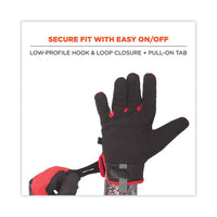 Proflex 812cr6 Ansi A6 Utility And Cr Gloves, Black, Small, Pair, Ships In 1-3 Business Days