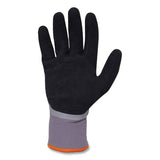 Proflex 7501-case Coated Waterproof Winter Gloves, Gray, Small, 144 Pairs/carton, Ships In 1-3 Business Days