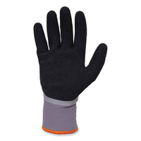 Proflex 7501-case Coated Waterproof Winter Gloves, Gray, Large, 144 Pairs/carton, Ships In 1-3 Business Days