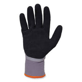 Proflex 7501-case Coated Waterproof Winter Gloves, Gray, Large, 144 Pairs/carton, Ships In 1-3 Business Days