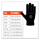 Proflex 7501-case Coated Waterproof Winter Gloves, Gray, X-large, 144 Pairs/carton, Ships In 1-3 Business Days