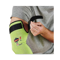 Proflex 7941-pr Cr Protective Arm Sleeve, 18", Lime, Pair, Ships In 1-3 Business Days