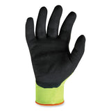 Proflex 7021 Hi-vis Nitrile-coated Cr Gloves, Lime, Medium Pair, Ships In 1-3 Business Days