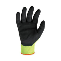 Proflex 7021 Hi-vis Nitrile-coated Cr Gloves, Lime, Large, Pair, Ships In 1-3 Business Days