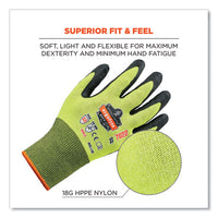 Proflex 7022 Ansi A2 Coated Cr Gloves Dsx, Lime, Large, Pair, Ships In 1-3 Business Days