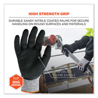 Proflex 7031 Ansi A3 Nitrile-coated Cr Gloves, Gray, Small, Pair, Ships In 1-3 Business Days