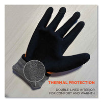 Proflex 7551-case Ansi A5 Coated Waterproof Cr Gloves, Orange, Small, 144 Pairs/carton, Ships In 1-3 Business Days