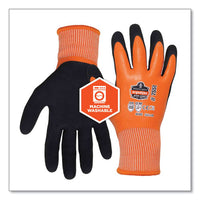 Proflex 7551-case Ansi A5 Coated Waterproof Cr Gloves, Orange, Large, 144 Pairs/carton, Ships In 1-3 Business Days
