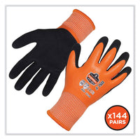 Proflex 7551-case Ansi A5 Coated Waterproof Cr Gloves, Orange, 2x-large, 144 Pairs/carton, Ships In 1-3 Business Days