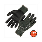 Proflex 7070 Ansi A7 Nitrile Coated Cr Gloves, Green, Large, 12 Pairs/pack, Ships In 1-3 Business Days