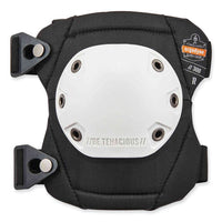 Proflex 300 Knee Pads, Rounded Hard Cap, Buckle Closure, One Size Fits Most, White Cap, Pair, Ships In 1-3 Business Days