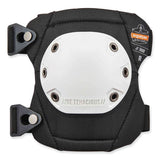 Proflex 300 Knee Pads, Rounded Hard Cap, Buckle Closure, One Size Fits Most, White Cap, Pair, Ships In 1-3 Business Days