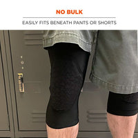 Proflex 525 Lightweight Padded Knee Sleeves, Slip-on, Large/x-large, Black, Pair, Ships In 1-3 Business Days