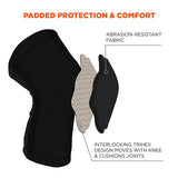 Proflex 525 Lightweight Padded Knee Sleeves, Slip-on, Large/x-large, Black, Pair, Ships In 1-3 Business Days
