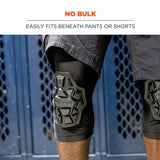 Proflex 550 Padded Knee Sleeves With 3-layer Foam Cap, Slip-on, Large/x-large, Black, Pair, Ships In 1-3 Business Days