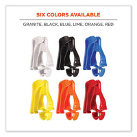 Squids 3405 Belt Clip Glove Clip Holder, 1 X 1 X 6, Acetal Copolymer, Red, Ships In 1-3 Business Days