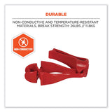 Squids 3405 Belt Clip Glove Clip Holder, 1 X 1 X 6, Acetal Copolymer, Red, Ships In 1-3 Business Days