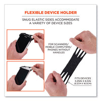 Squids 5545 Arm And Wrist Scanner Mount, Small, 7 X 8.5 X 1.5, Elastic, Black, Ships In 1-3 Business Days