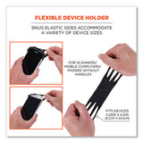 Squids 5545 Arm And Wrist Scanner Mount, Large 7 X 8.5 X 1.5, Elastic, Black, Ships In 1-3 Business Days