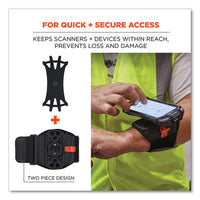 Squids 5545 Arm And Wrist Scanner Mount, Large 7 X 8.5 X 1.5, Elastic, Black, Ships In 1-3 Business Days