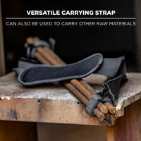Arsenal 5302 Ladder Shoulder Lifting Strap, Supports Up To 100 Lb, 2 X 4 X 10.5, Black, Ships In 1-3 Business Days